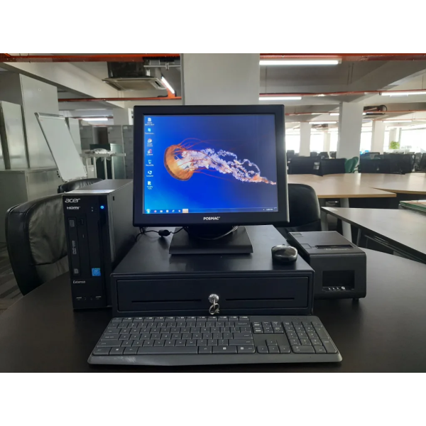 Pos Hardware , All In One Intel Pentium N3700 @ 1.60Ghz , 4GB RAM , 500GB HDD , Win 7 [NETT]