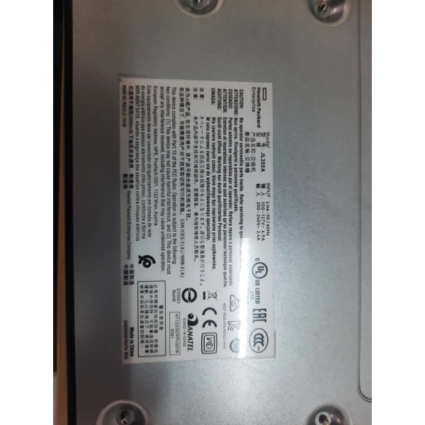 Aruba 2930F Series 24G 4SFP+ Switch (Model : JL255A)