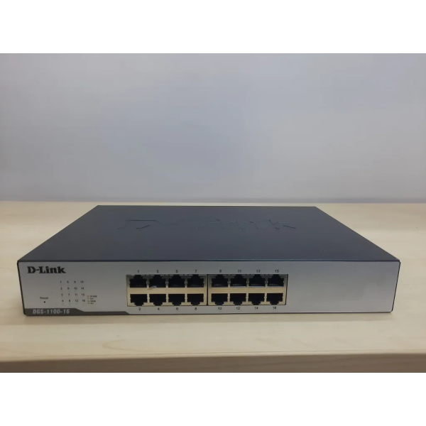 D-Link Switch , 16 Ports (Model : DGS-1100-16)