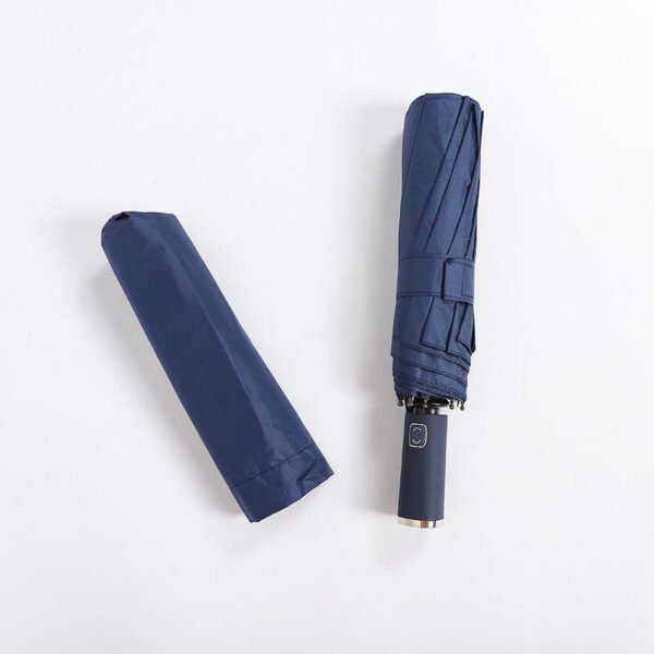 Wholesale Umbrella Custom Fashion Simple Gift Umbrella Vinyl Sunscreen Waterproof Automatic Umbrella With Logo