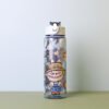New Products 2025 Children's Cartoon Transparent Pop-up Lid Straw Water Cup Anti-drop Water Bottle Space Cup 750ml